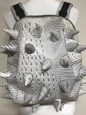 MadPax 3D Spike Backpack Compact Small Gray Black School Bag